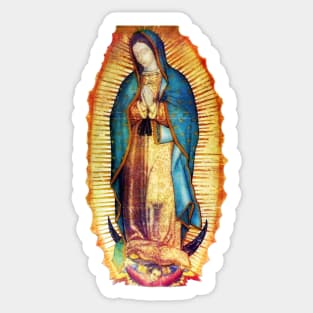 Our Lady of Guadalupe Virgin Mary Tilma Sticker